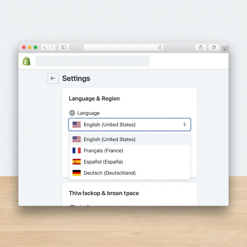 Language Settings